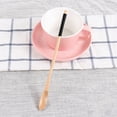 thumbnail image 6 of Tableware,Japanese Style Long Handle Wooden Spoon, 20cm Natural Wood Stirring Spoon for Coffee, Tea, Sugar, Honey, Stir Stick, Eco-Friendly Kitchen Utensil, Minimalist Design, 6 of 9