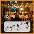 thumbnail image 5 of TAIHUIMY 40 Pack Q-Hanger Hooks for Outdoor String Lights, Eye Hooks Screw Christmas Rope Light Clips, Wall Cabinet Ceiling Hooks with Safety Buckle for Light Plants Wind Chimes, 5 of 10