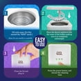 thumbnail image 3 of GuruNanda Retainer & Aligner Cleaning Pod for Retainers, Dentures, Mouthguards, Aligners- 3 Modes, 45kHz Ultrasonic Cleaner, 190 ml Capacity, 3 of 10