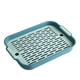 thumbnail image 1 of Advancent Tapete para escurrir platos fácil de limpiar, soporte para bandeja de goteo de agua, escurridor multifuncional con bandeja de goteo Almacenamiento y organización del hogar verde pequeño, 1 of 6