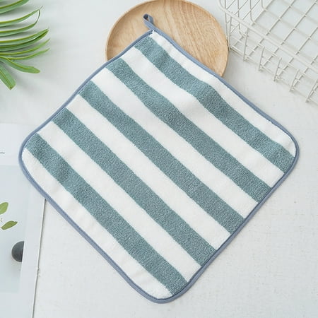 

BDDVIQNN Hand Towel With Hanging Loop Kitchen Hand Towels With Hanging Loop Kids Towels Hand Kitchen Soft And Skin Friendly Super Absorbent Suitable For Kitchen Bathroom Living Room E