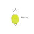 thumbnail image 3 of Sonducket Tapones de cuerda de carrete, soporte de línea de pescado, multifuncional, ventajoso, accesorios de pesca a prueba de agua, guardián Pescar Amarillo fluorescente, 3 of 6