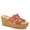 RED SUEDE, variant on Women's Mssteamy Slide Wedge Sandal