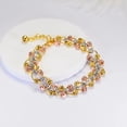 thumbnail image 2 of Loovee Jewelry Gold Bracelets for Women Beaded Bracelet 18K Gold Plated Bracelet Strand Bead Ball Bracelet Set Stackable Bracelet Adjustable Bracelet Set Jewelry for Gifts, 2 of 5