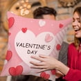 thumbnail image 3 of Fiudx Ofertas Flash Del Día Funda De Almohada Para El Día De San Valentín, Funda De Almohada Para El Día De San Valentín, Decoración Navideña, Funda De Almohada Navideña Para Sofá, 3 of 5