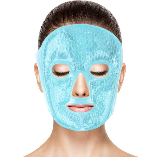 Mascarillas Frías para Ojos CONBELLA Máscara de Hielo Compresa Caliente y Fría