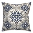 thumbnail image 2 of Creative Products Faded Blue Gray Medallions 18x18 Indoor / Outdoor Pillow, 2 of 9