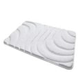 thumbnail image 3 of Alfombra de baño Soledad moderna antideslizante Lavable a máquina 40cmx60cm, 3 of 10