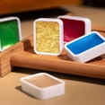 thumbnail image 3 of Kit Pintura Acuarelas 24/36/48/60 Colores Con Cepillo para Arte, 3 of 9