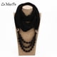thumbnail image 2 of LaMaxPa 2019 New Fashion Women Solid Jewelry Pendant Chiffon Scarf Pearl Shawls and Wraps Soft Female Accessories 65Colors, 2 of 4