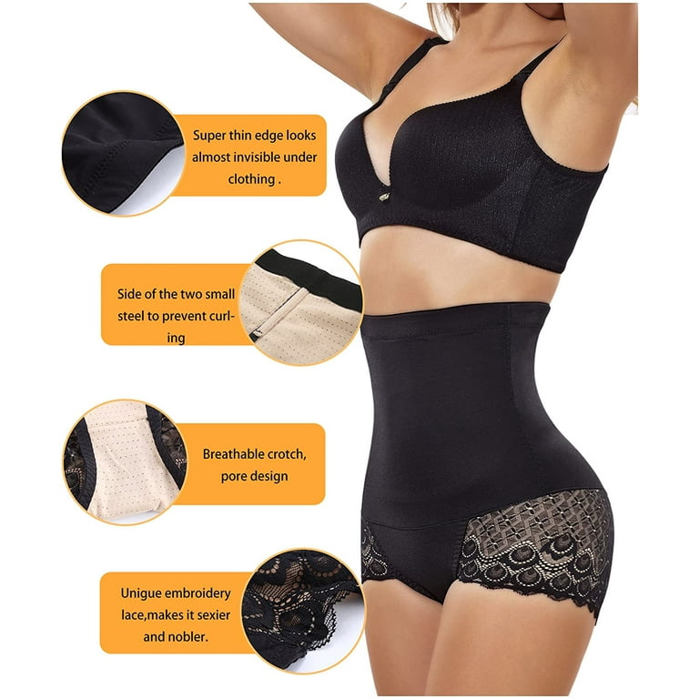 High Waist Lace Tummy Tucker Panties For Women Tummy Control, Slimming  Patchwork, Anti Septic Inner Wear From Peanutoil, $6.59