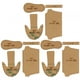 thumbnail image 5 of Plantillas de zapatos para hacer uno mismo, plantillas de acrílico transparente, plantillas de patrones de cuero en miniatura, plantillas de adornos para zapatos, máxima eficiencia, 5 of 12