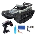 thumbnail image 1 of 1: juguete, 360 giratorio, agua sonido ligero 20 km / H Vehículo de carreras de autos Racing Hobby Boys Regalos gris CUTICAT Tanque RC, 1 of 8