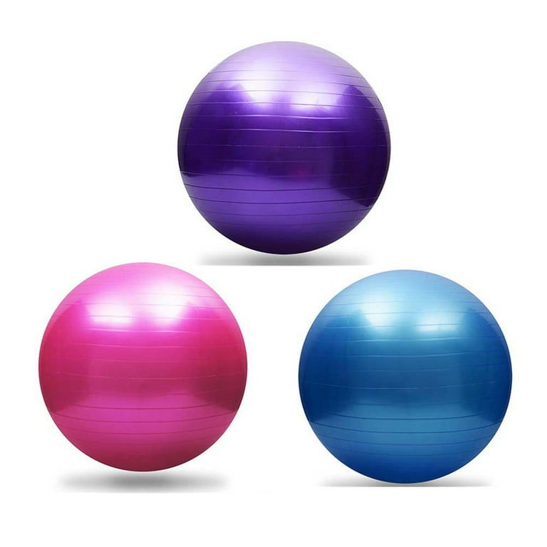 Yoga Balls Bola Pilates Fitness Gym Balance Fitball Exercise Pilates  Workout Massage Ball