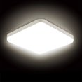 thumbnail image 1 of Lámpara de Techo LED 30W Impermeable IP56 2400LM Blanco Frío 6500K Lámpara de Techo Fácil de Instalar para Exterior, Baño, Oficina, Balcón, Garaje Ø25CM [Clase de eficiencia energética E], 1 of 5