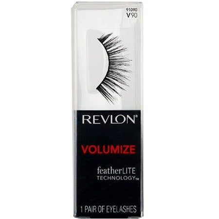 Revlon Volumize False Eyelashes, 91090 V90, 1 pr