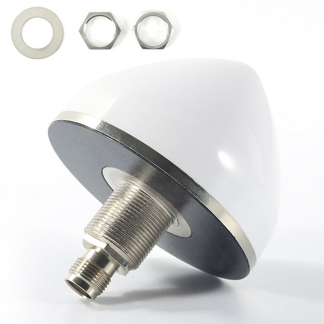 TFixol Compact IP67 Waterproof GPS Timing Antenna with TNC Connector for Precision Applications