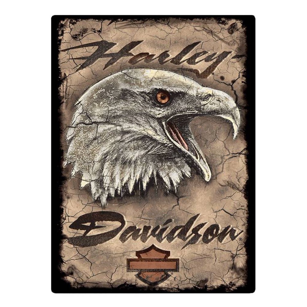 harley davidson eagle wall plaque