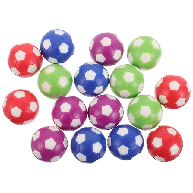 ifundom 16 Pcs Accessoires de Jeu de Football pour Table de Jeu de Football Design de Précision Bleu et Rouge