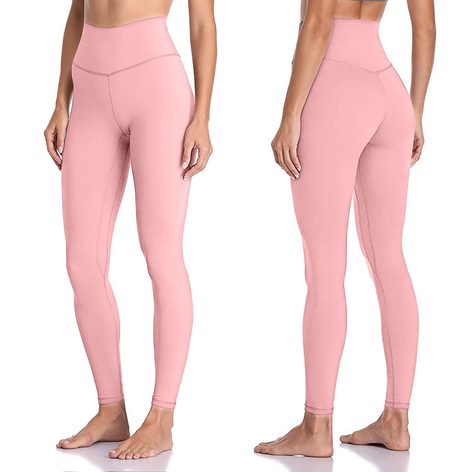Bigersell Women's Low Pro Yoga Pants Yoga Full Length Pants Hips And  Abdomen High Waist Stretch Tights Running Peach Hip Pants Distressed Yoga  Pants