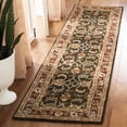 thumbnail image 3 of Classic CL758P Area Rug - Dark Olive/Red, 3 of 9