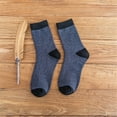 thumbnail image 6 of ZYHARUKO Boot Socks for Men Cushions Socks Thick Geothermal Sock Warm Winter Ankle Socks Casual Cosy Crew Socks Hiking Cosy Socks, 6 of 19