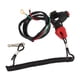 thumbnail image 2 of Interruptor de parada de parada del motor, motocicleta 1x Cable de emergencia del motor Botón de par ergencia Correa de seguridad Interruptor de parada Spptty decoración del coche, 2 of 7
