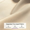 thumbnail image 4 of PURPLE LEAF Pergola Shade Cover for 12' X 16' Deck Porch Outside Outdoor Retractable Durable Fabric Canopy Replacement Top Only Beige, 4 of 8