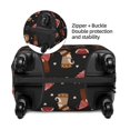 thumbnail image 2 of Kdxio Valentine Gnome Pattern Luggage Cover for Travel,Elastic and Durable,Fits 18-32 Inch,Anti-Scratch Suitcase Protector-No luggage included, 2 of 5