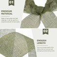 thumbnail image 2 of PEACNNG Imitation Linen Webbing Burlap Ribbon Colorful Ribbon Ribbons for Crafts DIY Crafts Ribbon Bride, 2 of 6