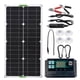 thumbnail image 1 of Kit de panel solar de 100 W y 18 V, panel solar portátil resistente al agua para coche, RV, barco, caravana, 1 of 9