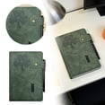 thumbnail image 1 of ERK 1Pcs A5 Diary PU Faux‑ Notebook 200 Pages Journal For / 8.3x5.7in Soft‑ Notepad For Work School Dark Green, 1 of 5