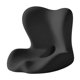 thumbnail image 3 of Cojín de respaldo de espuma viscoelástica para asiento largo con soporte lumbar para la cintura. Negro, 3 of 8