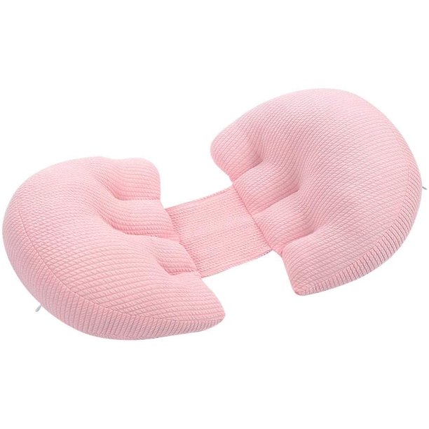 Almohada de cuña para embarazo, almohada de cuña de maternidad de terciopelo para dormir de lado, tumbona de descanso para recién nacido, almohada de dormir lateral para embarazo para soporte de barriga Vhermosa Cojines