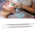 thumbnail image 1 of 2pcs Eyelash Lift Separator Tools, Double Headed Stainless Steel Lash Separation Rod with Comb, for Eyelash Extensions Eyebrows Perming Daily Makeup, 1 of 7