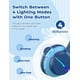 thumbnail image 2 of iClever BTH12 Kids Bluetooth Headphones,Colorful LED Lights Wireless Kids Headphones,74/85/94dB Volume Limited,85H Playtime,Bluetooth 5.2,Over Ear Headphones Built-in Mic for iPad/Tablet/Airplane,Blue, 2 of 5