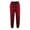 Red Plaid, variant on Hanes  Knit Jogger Pants (Men Big & Tall)