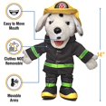 thumbnail image 3 of 14" Dalmatian Firefighter, Fire Dog, Animal Hand Puppet, 3 of 5