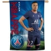 WinCraft Kylian Mbappe Paris Saint-Germain 28'' x 40'' One-Sided Vertical Banner