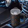 thumbnail image 5 of 40oz Halloween Tumbler with Straw and Lid Haunted Skull Travel Coffee Tumbler Cup with Handle for Halloween Gifts, 5 of 5