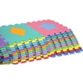 thumbnail image 5 of ProSource - Tapete de espuma para niños con formas y colores, 36 azulejos, 12 x 12 pulgadas y 24 bordes, 5 of 5