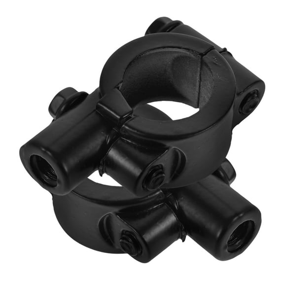 Zehuanyu Motorcycle Handlebar Mirror Mount Clamp 8mm Black Rearview Side Mirrors Adapter Holder Motorcycle Bike Handle Bar Mount for Phone