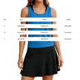 thumbnail image 4 of Split Open Back Tank Tops for Women Workout Athletic Gym Casual Crewneck Sleeveless Shirts Activewear Sports Gym Top Army Green S, 4 of 8