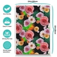 thumbnail image 5 of Bright Colorful Dog Feeding Mat - Romantic Floral, Waterproof Pet Bowl Mat, 5 of 5