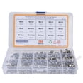 thumbnail image 2 of Flat Washers Nuts Assortment,300Pcs Screws Washer Nuts Stainless Steel Fasteners Bolts Washer Combination Screw Bolts Future-Proof Design, 2 of 14