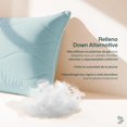 thumbnail image 3 of Set 2 Almohadas Heaven Pillow con Relleno Down Alternative | Almohada Cervical Extra Suave Relleno de Microfibras con Gel | Firmeza: Suave | Hipoalergénica | Almohada Estandar (50 cm x 65 cm), 3 of 10
