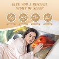 thumbnail image 2 of Yiaed Body Pillow Cover, Ultra Soft Microfiber Pillowcases, Breathable Long Pillow Case, Envelope Closure-Seashell On The Beach (20x54 inch)（Pillow core not included）, 2 of 5