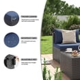 thumbnail image 7 of MRUAKA 7 Pieces Patio Furniture Set, Outdoor Furniture Sectional Rattan Sofa, Patio Couch with Glass Coffee Table for Backyard Garden Navy, 7 of 7