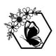 thumbnail image 1 of Decoración de pared de mariposa de Metal, decoración colgante de hierro Floral, color negro, para restaurante, granja, regalos de inauguración de la, 1 of 8