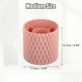 thumbnail image 2 of Unique Bargains 1 Pcs 360° Rotating Makeup Organizer Makeup Brush Holder Organizer Multi-Functional Pen Holder pink, 2 of 7